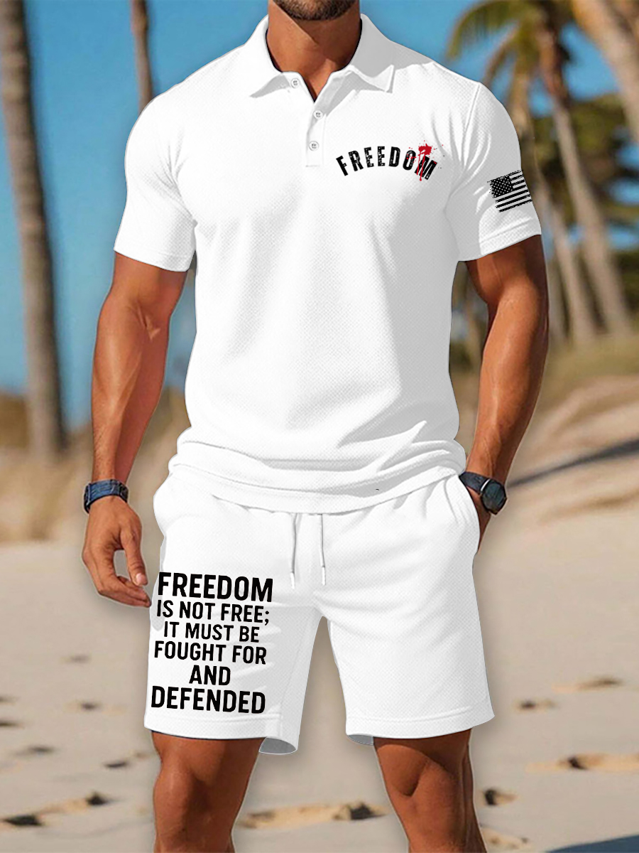 Men's Freedom Is Not Free R.I.P Charlie Kirk Sets