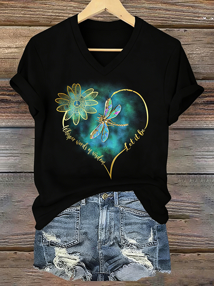 Imagine All The People Living Life In Peace T-shirt