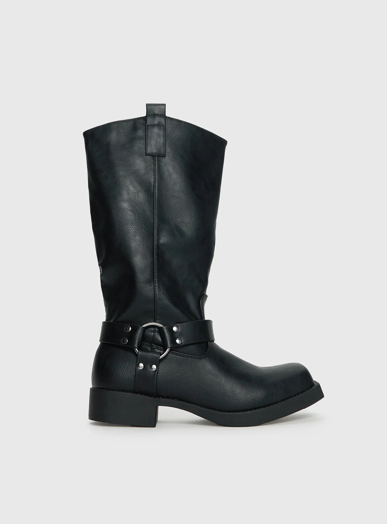 Wrecked Western Boots Black