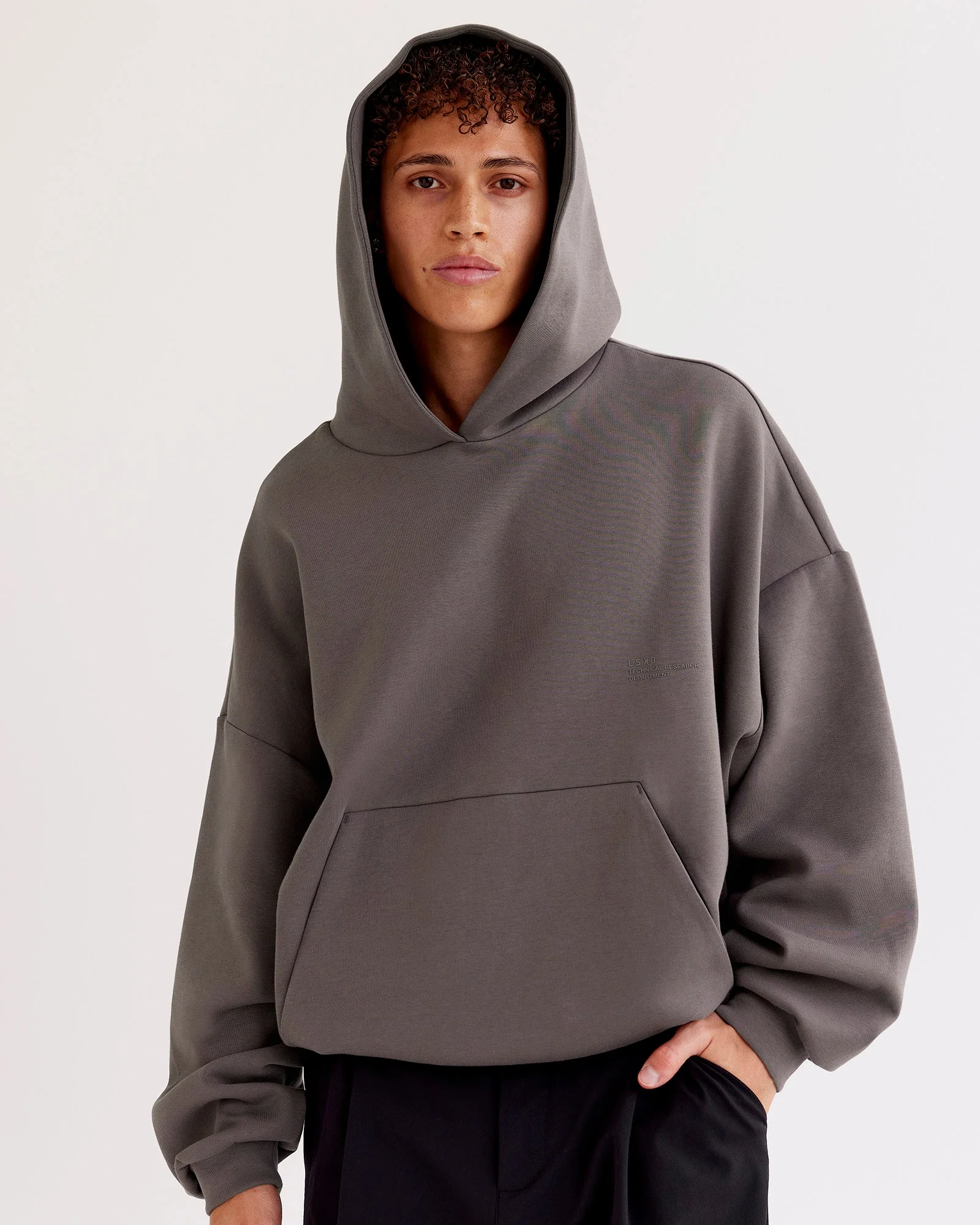 AfterDark ZeroCrease Oversized Hoodie - Duskstone