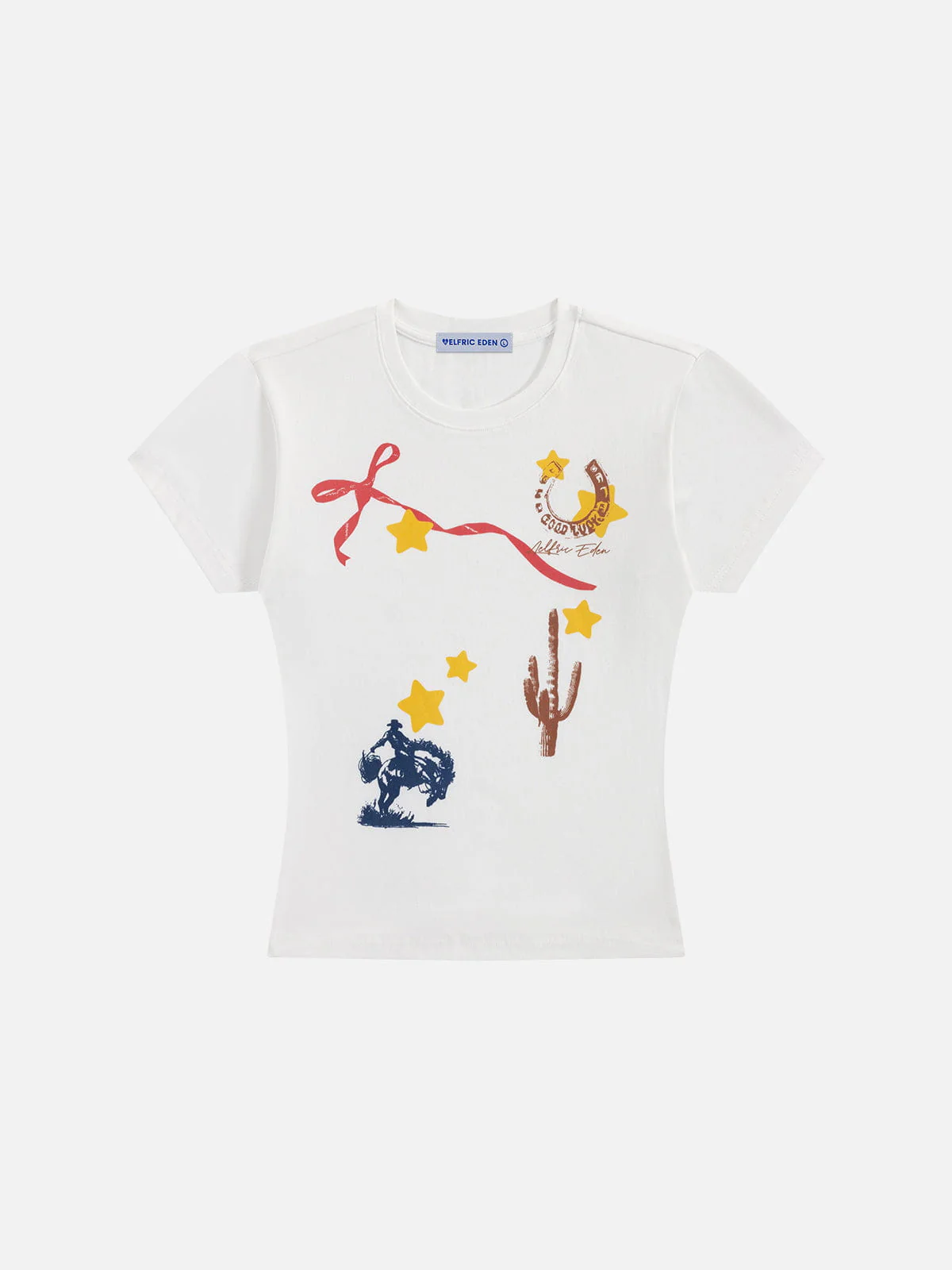 Aelfric Eden Cropped Cowboy Star Tee