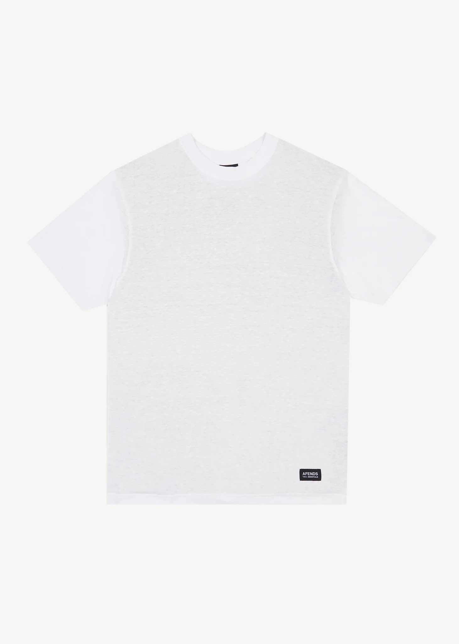 AFENDS Mens Classic - Retro Tee - White