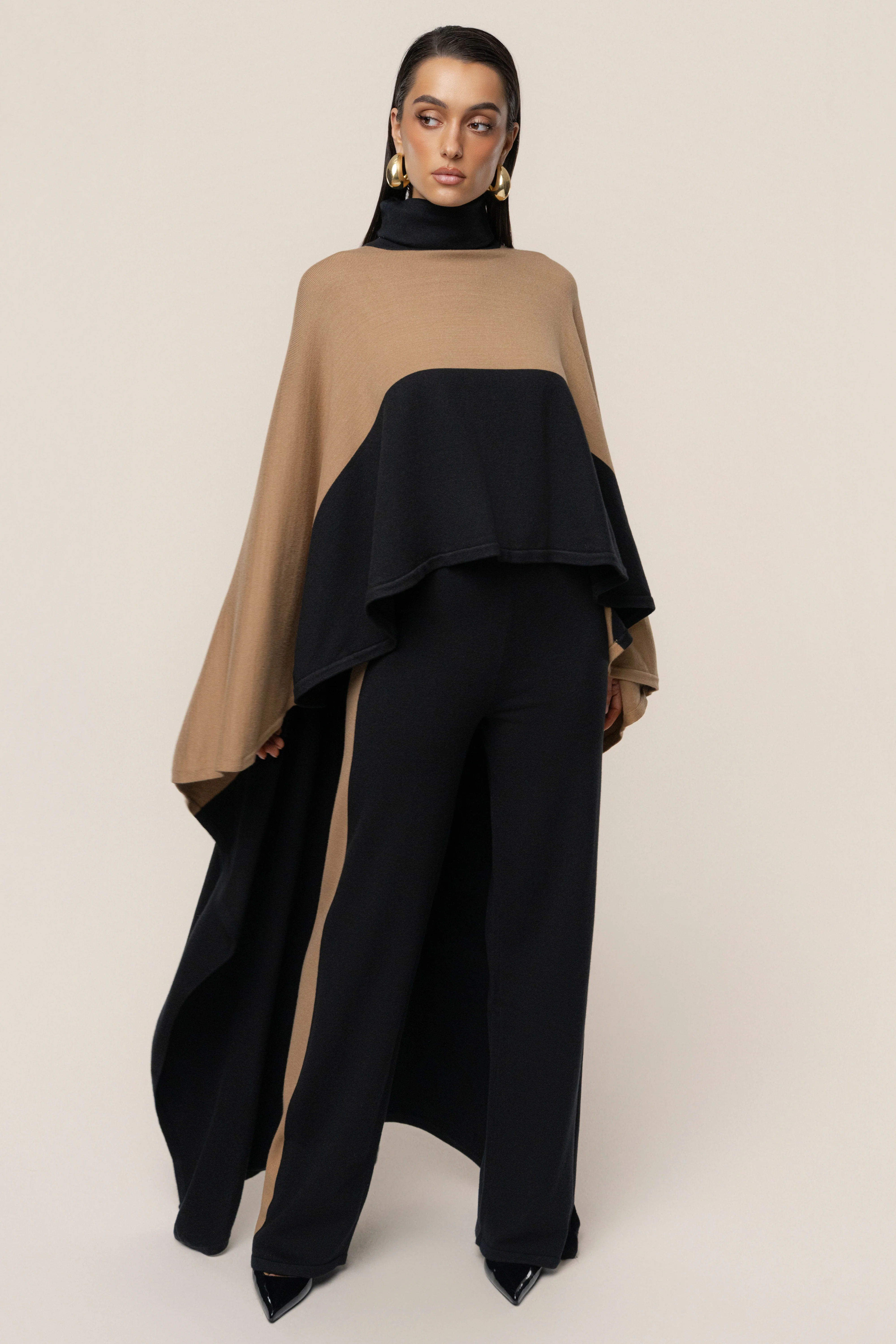 Black Chasing Fall Contrast Pant