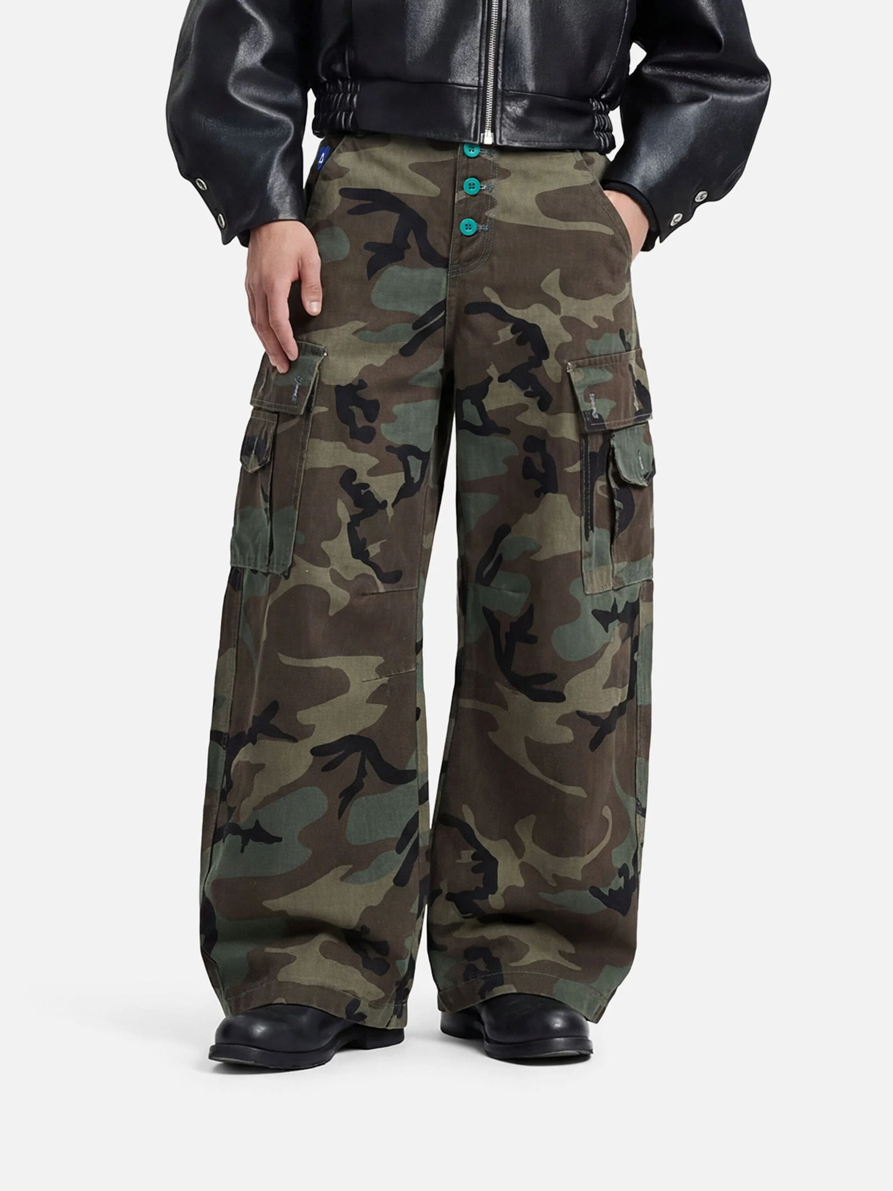 Aelfric Eden CAMO Baggy Barrel Pants