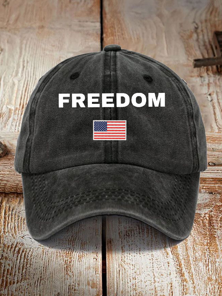 Unisex Freedom Is Not Free R.I.P Charlie Kirk Print Hat