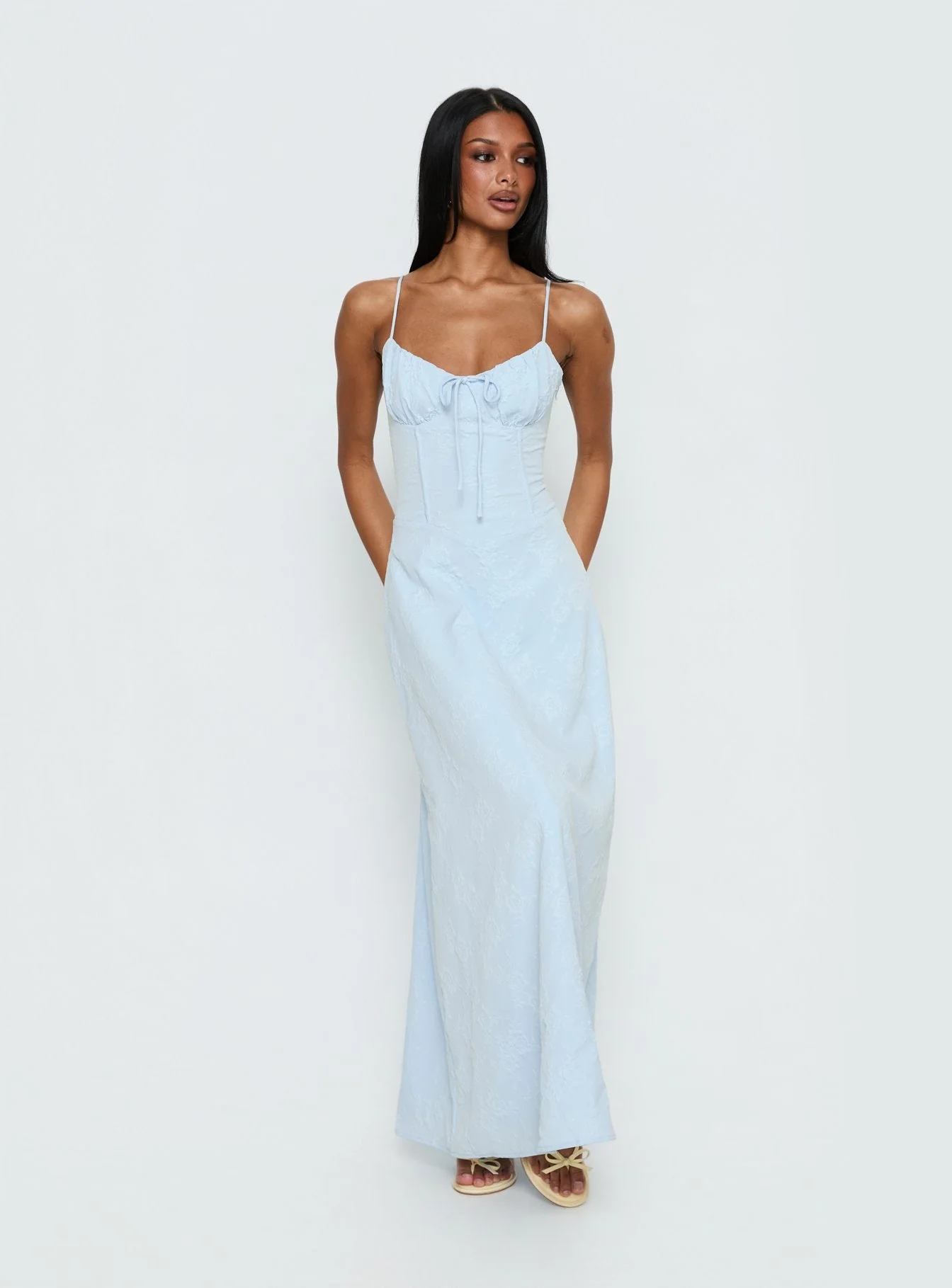 Members Only Maxi Dress Blue