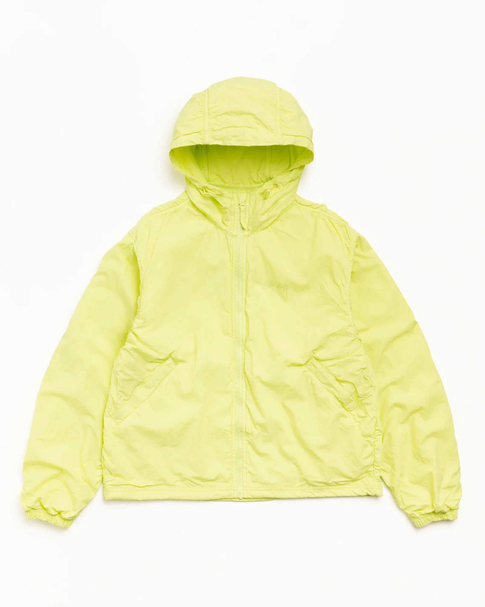 DOUBLE COTTON HOODED JACKET