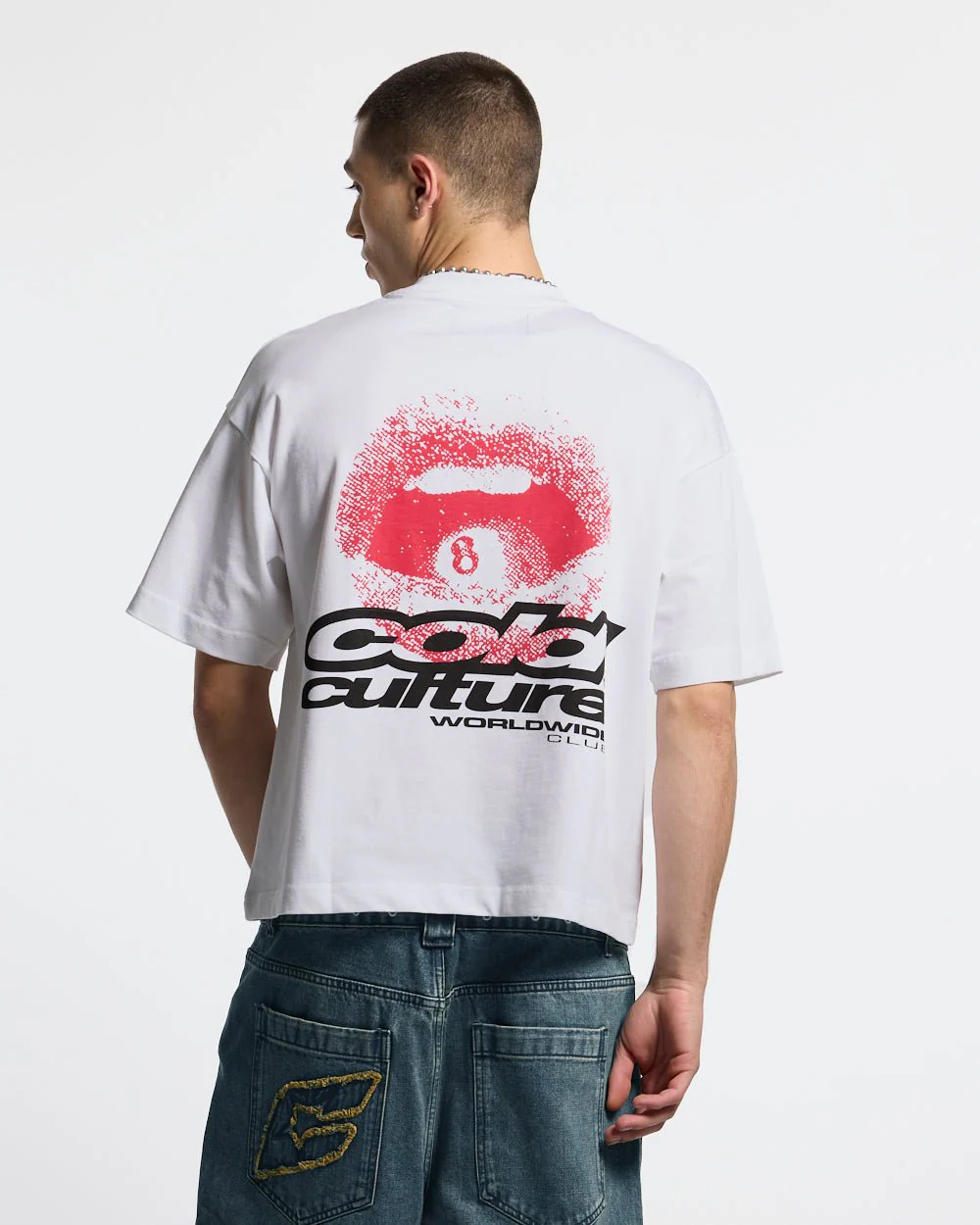 LIP COMBO TEE WHITE