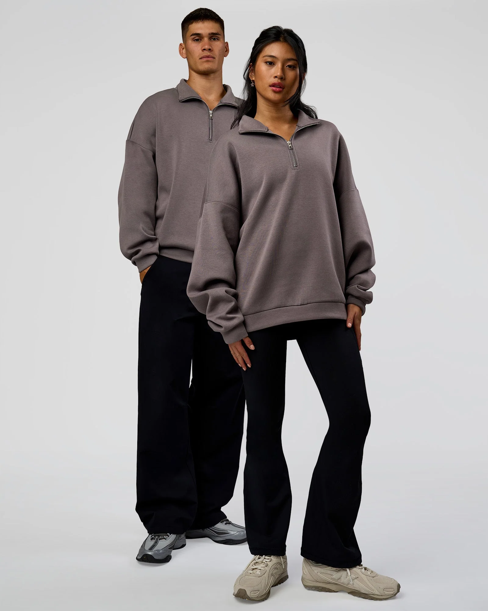 AfterDark ZeroCrease Quarter Zip - Duskstone