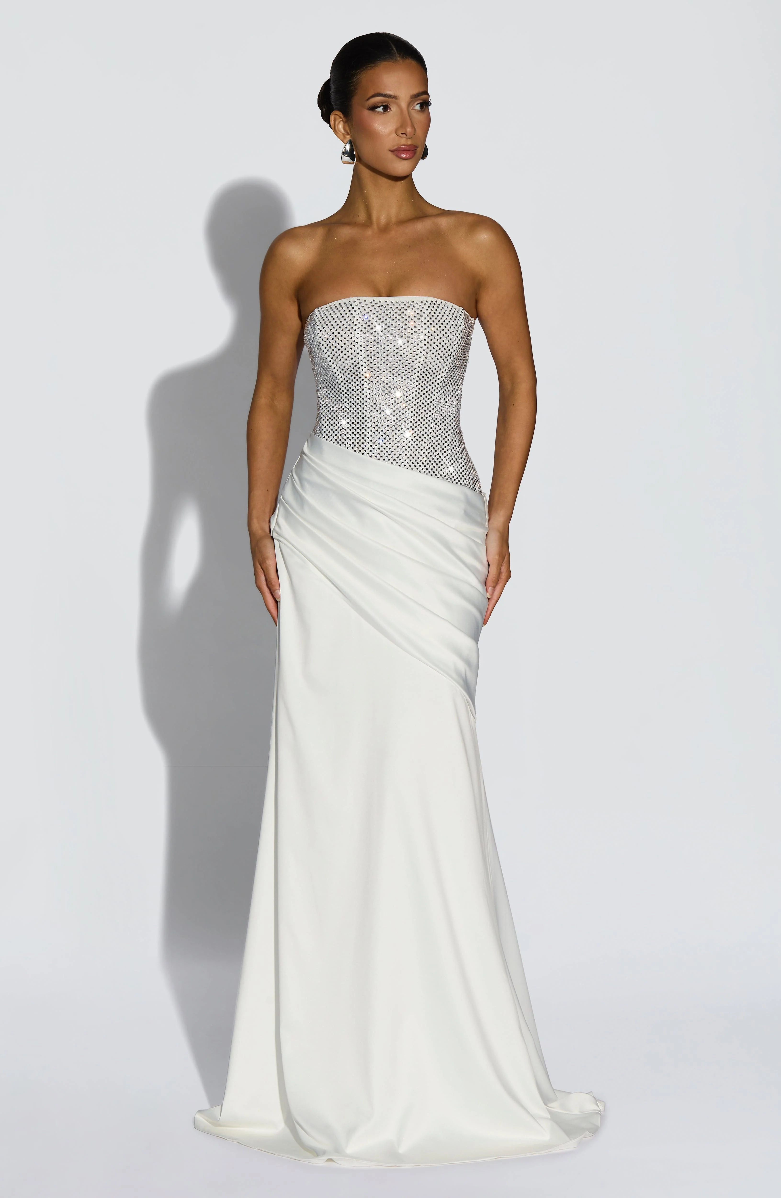 Celestia Maxi Dress - Ivory