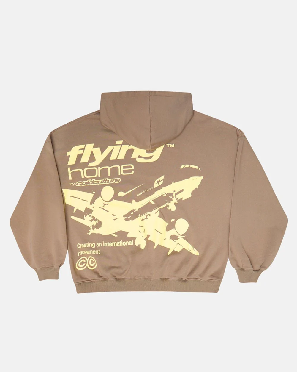 FLYING HOME HOODIE WALNUT BROWN