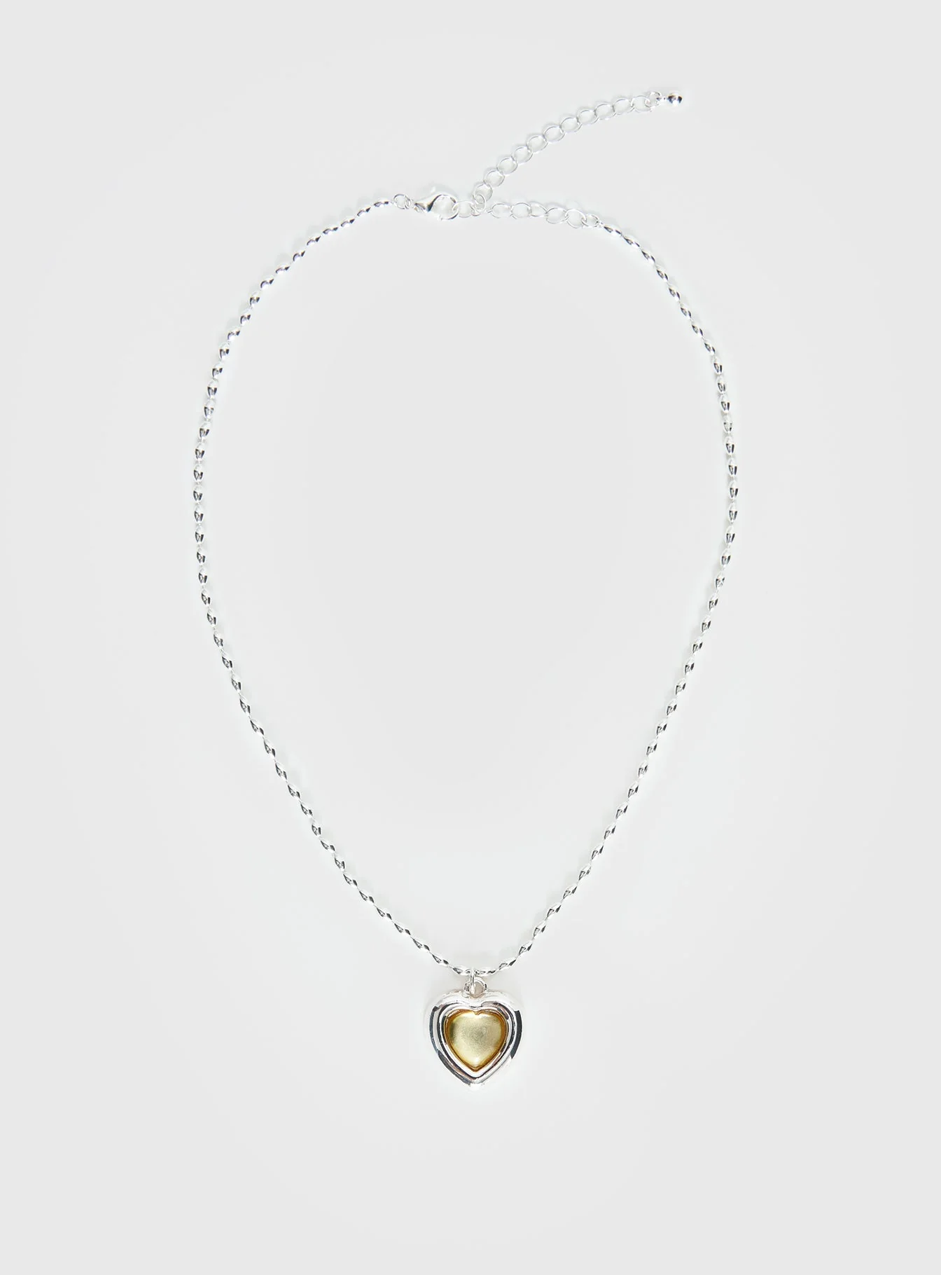 Wishes Granted Dainty Pendant Necklace Silver / Yellow