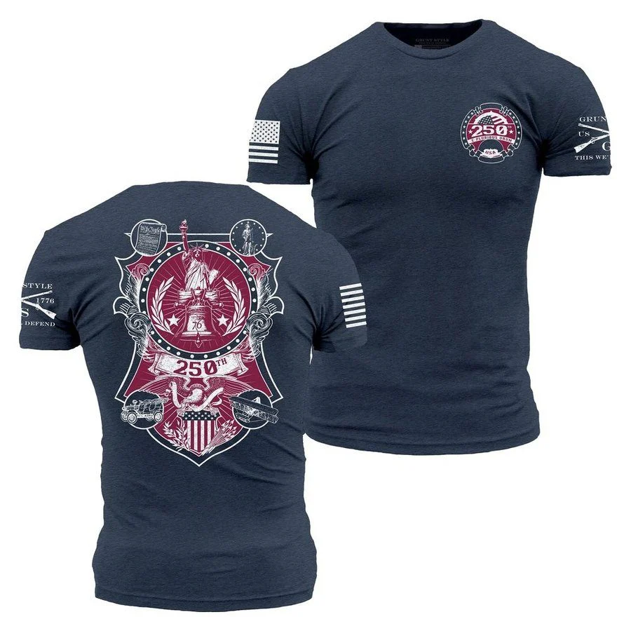 250th Commemorative T-Shirt - Midnight Navy