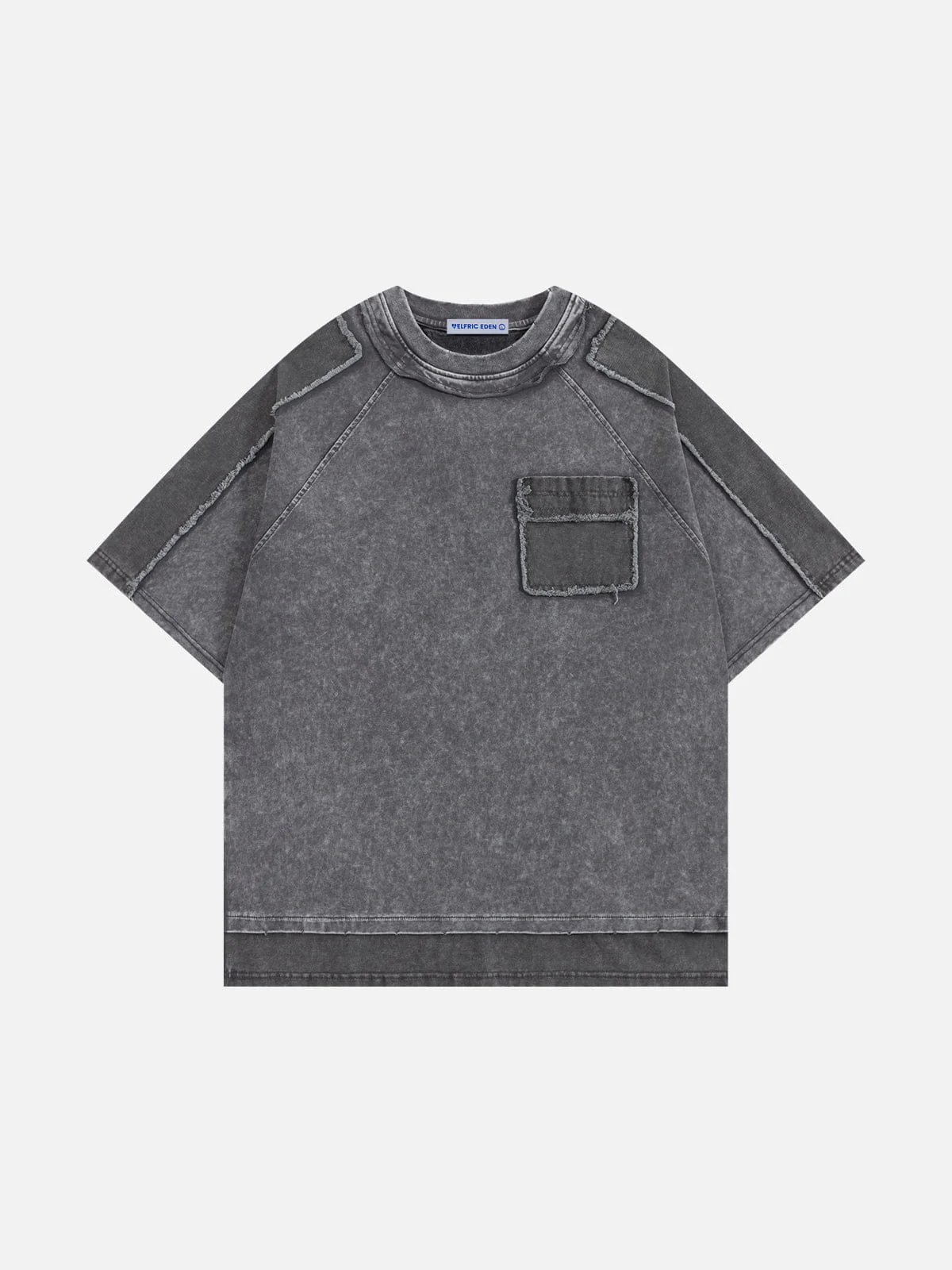 Aelfric Eden Washed Raw Seam Heavyweight Tee