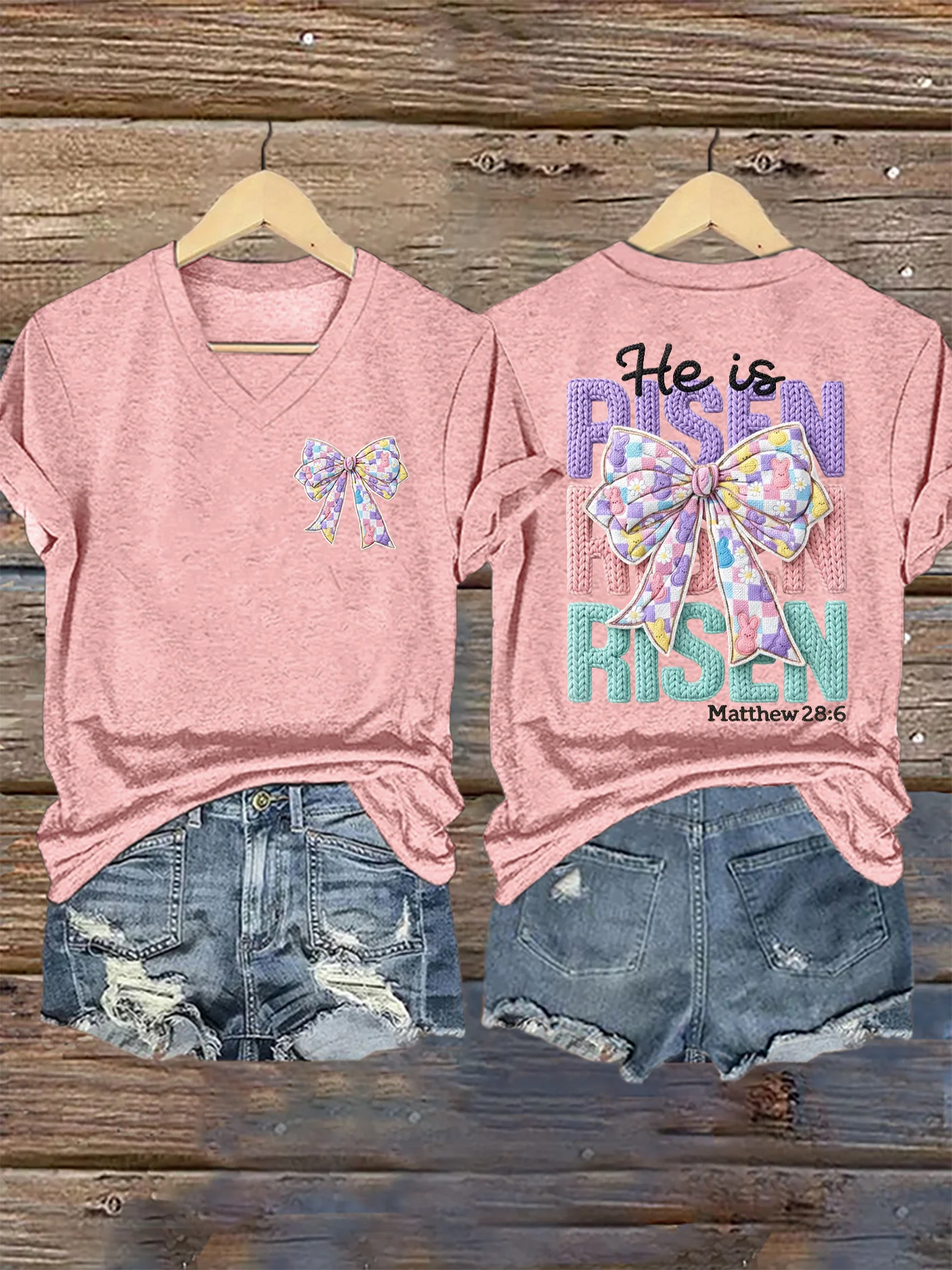 Women's Casual Printed Short-Sleeve T-Shirt