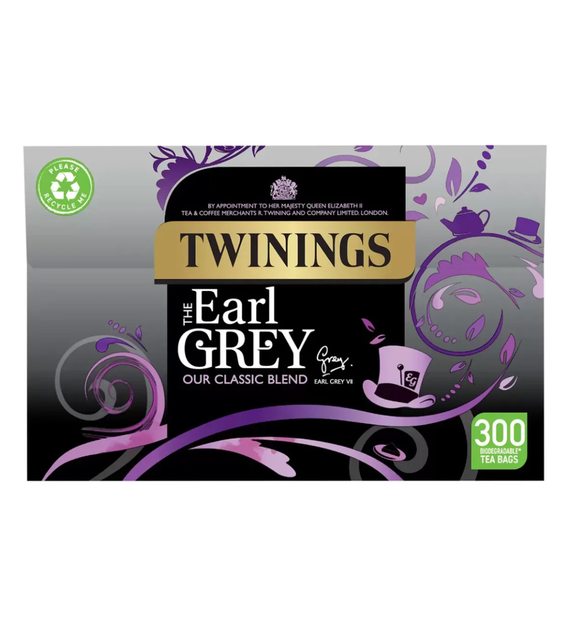 Twinings Earl Grey Tea Bags – 300 Pack