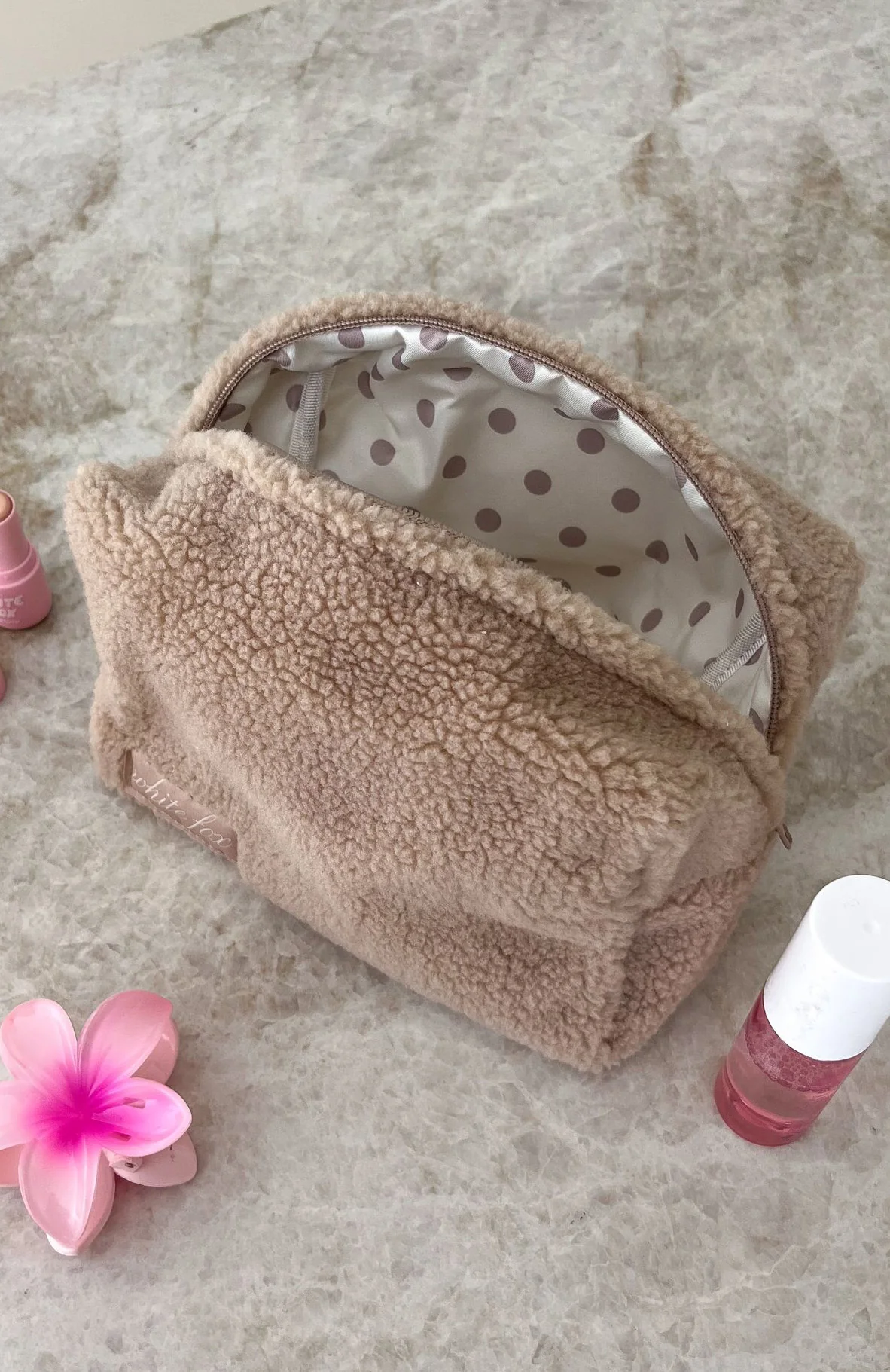 Kofi Cosmetic Bag Biscuit