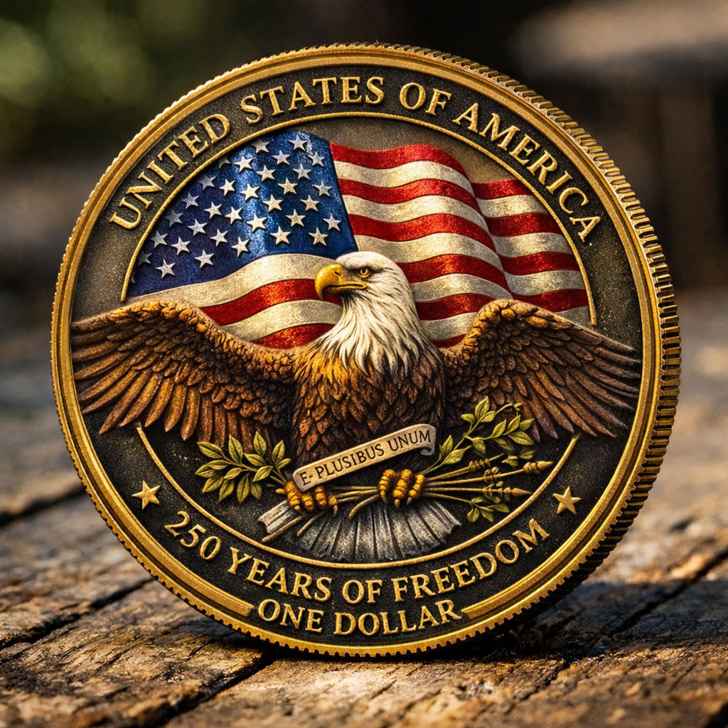🏆Flash Sale 60% OFF - America 250 Time-Carved Canyon Coin