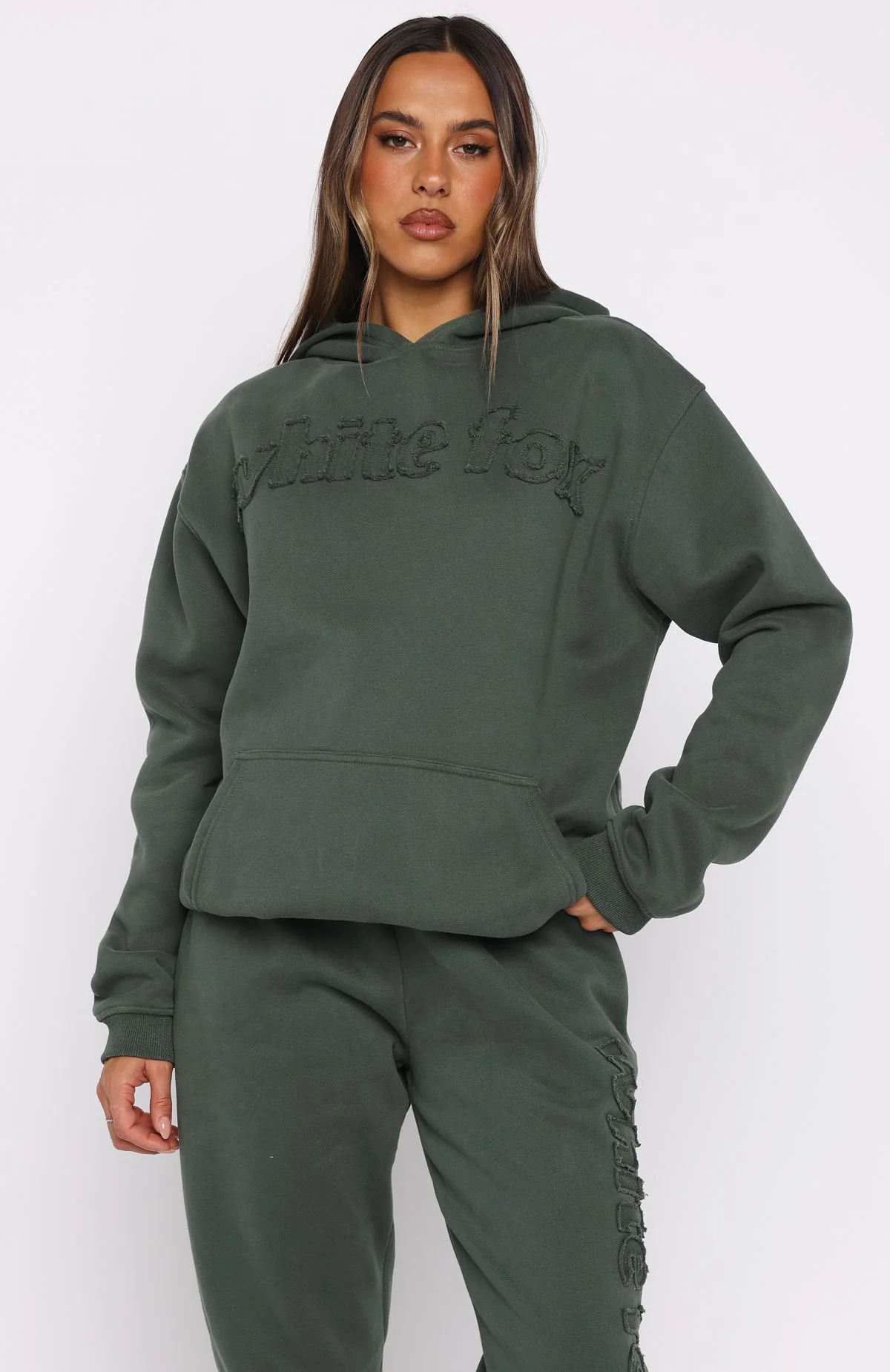 From The Archives Lexi Oversized Hoodie Khaki