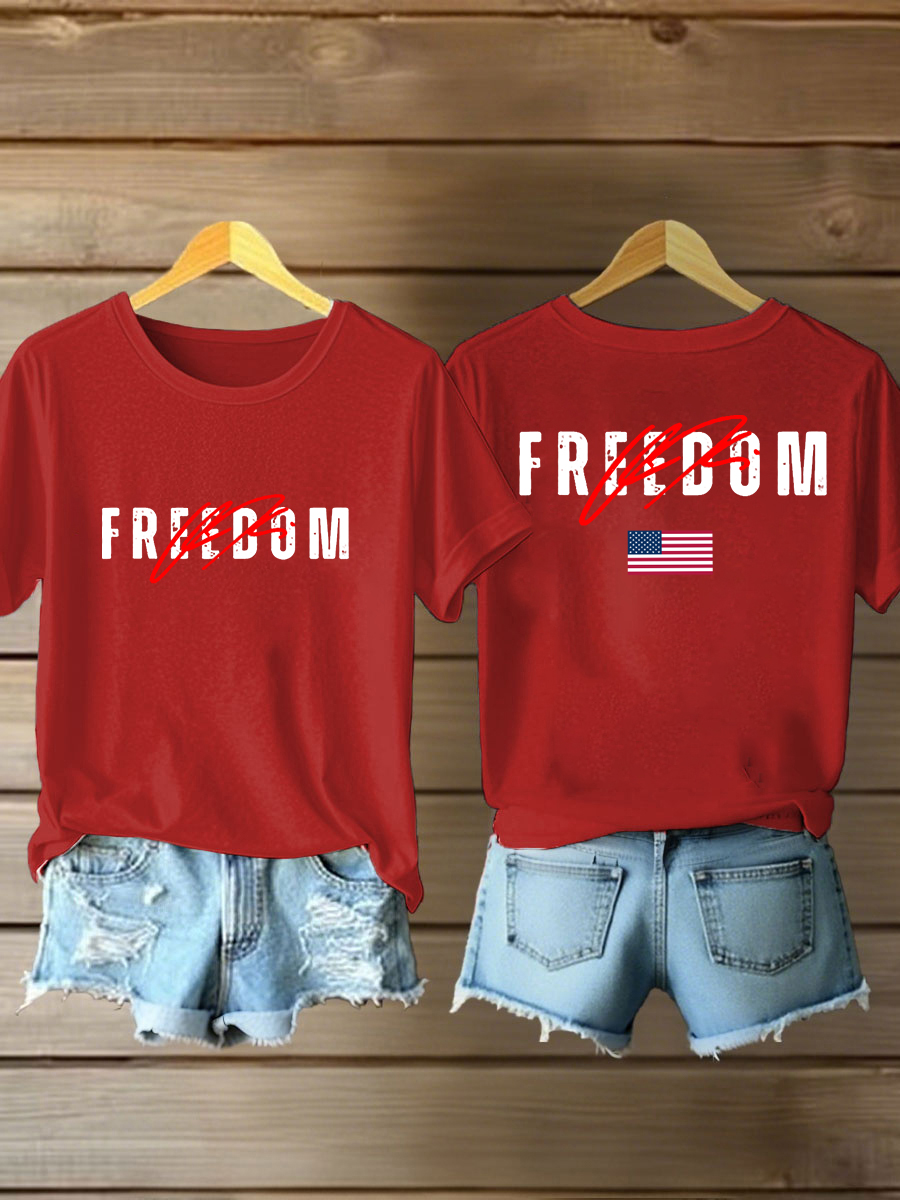 Women's Freedom Is Not Free R.I.P Charlie Kirk Short Sleeve T-shirt