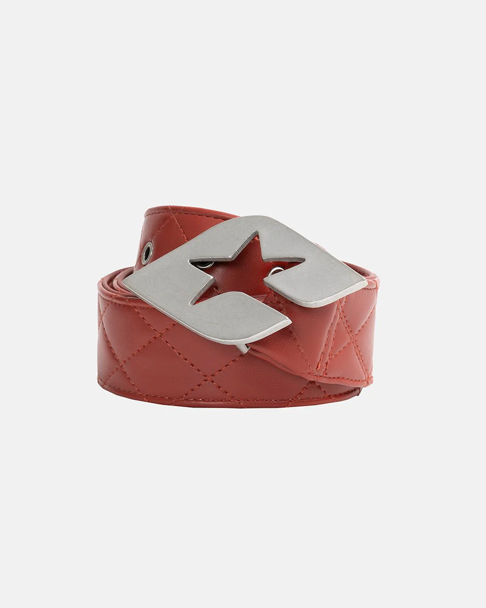 HIGH CLASS LEATHER BELT RED
