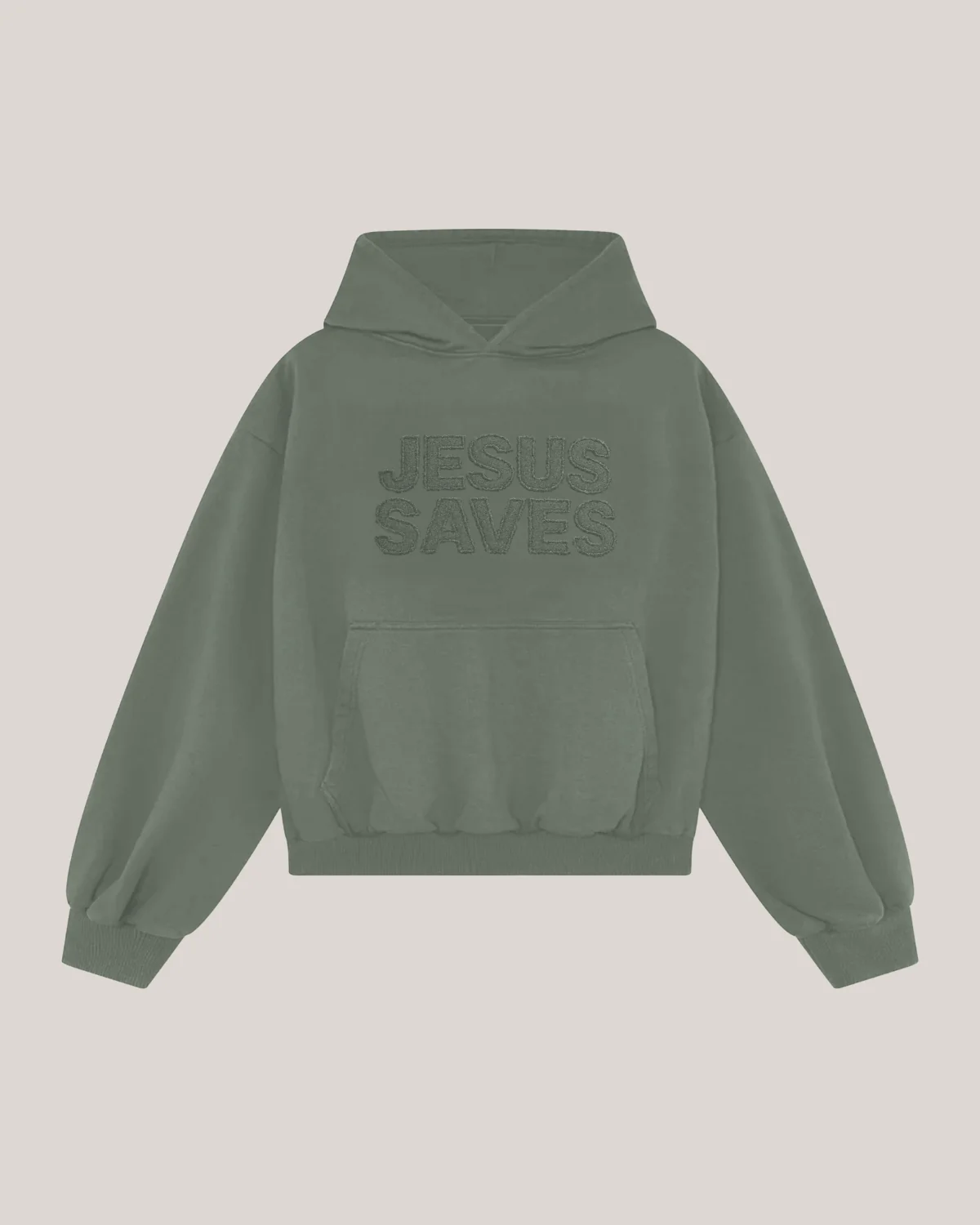 Basic Jesus Saves Hoodie