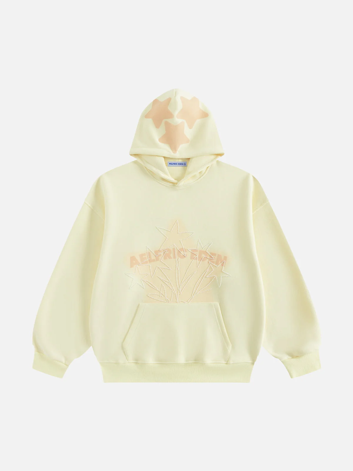 Aelfric Eden Oversized Beaded Eden Star Pullover Hoodie