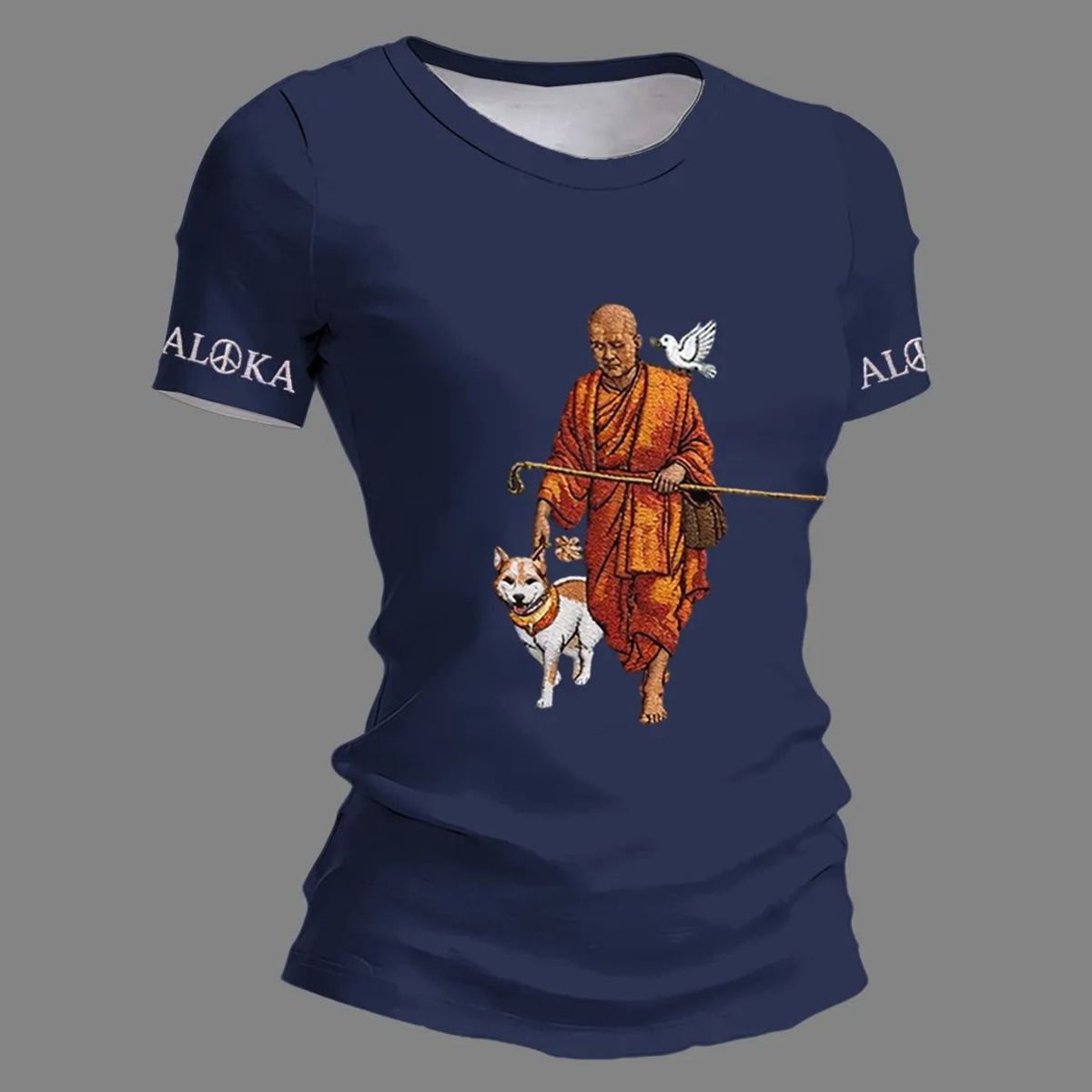 Women's Walk For Peace Print T-shirt