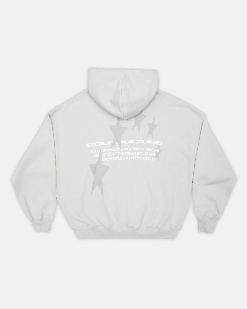 COSMOS ARC HOODIE LIGHT GREY