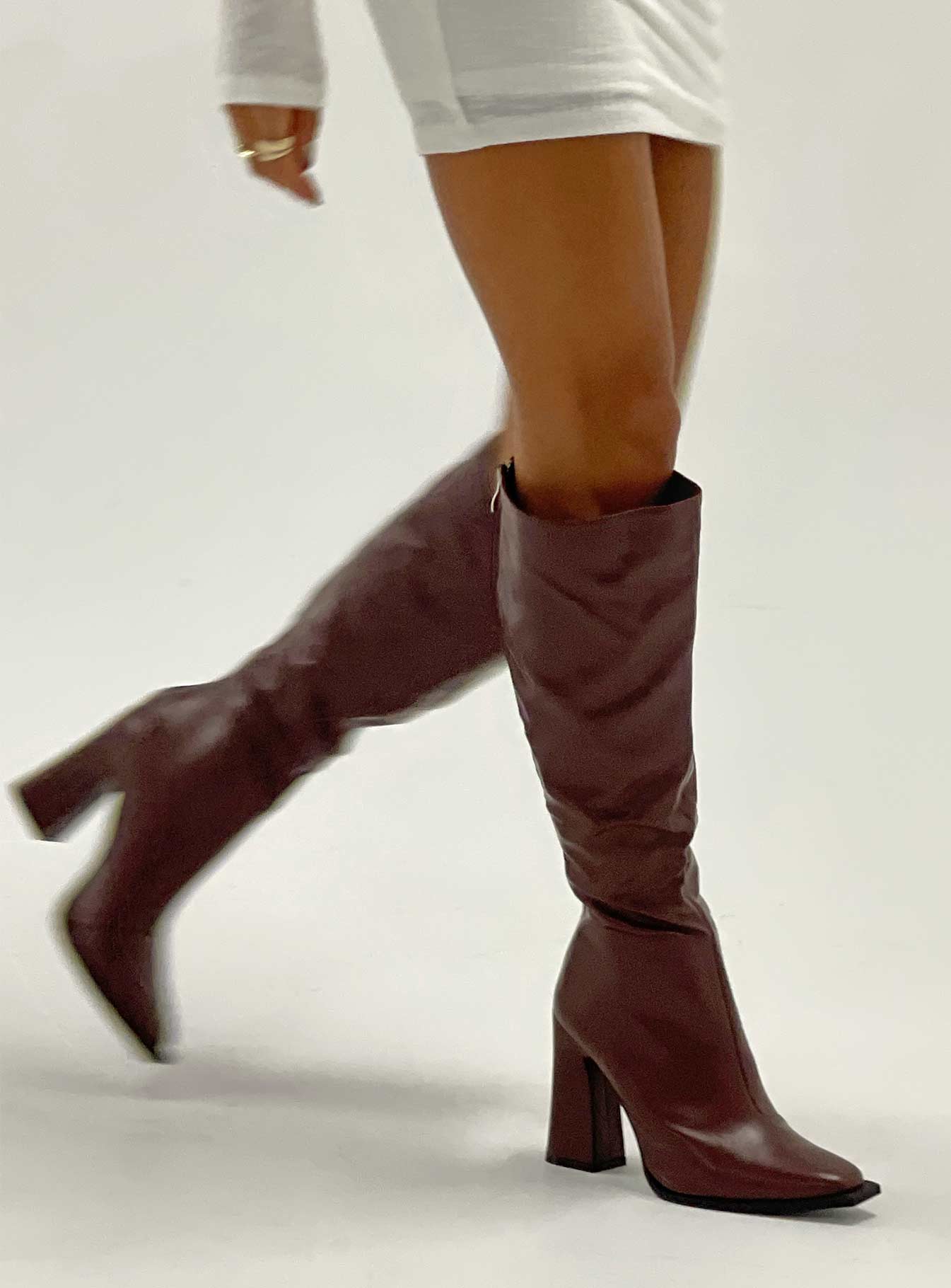 Keeley Boots Matte Brown