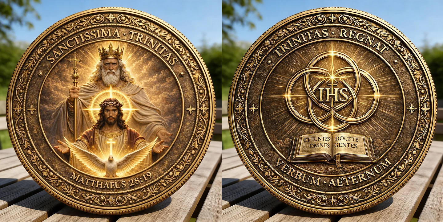 🏆New Year 60% OFF- Sanctissima Trinitas Coin