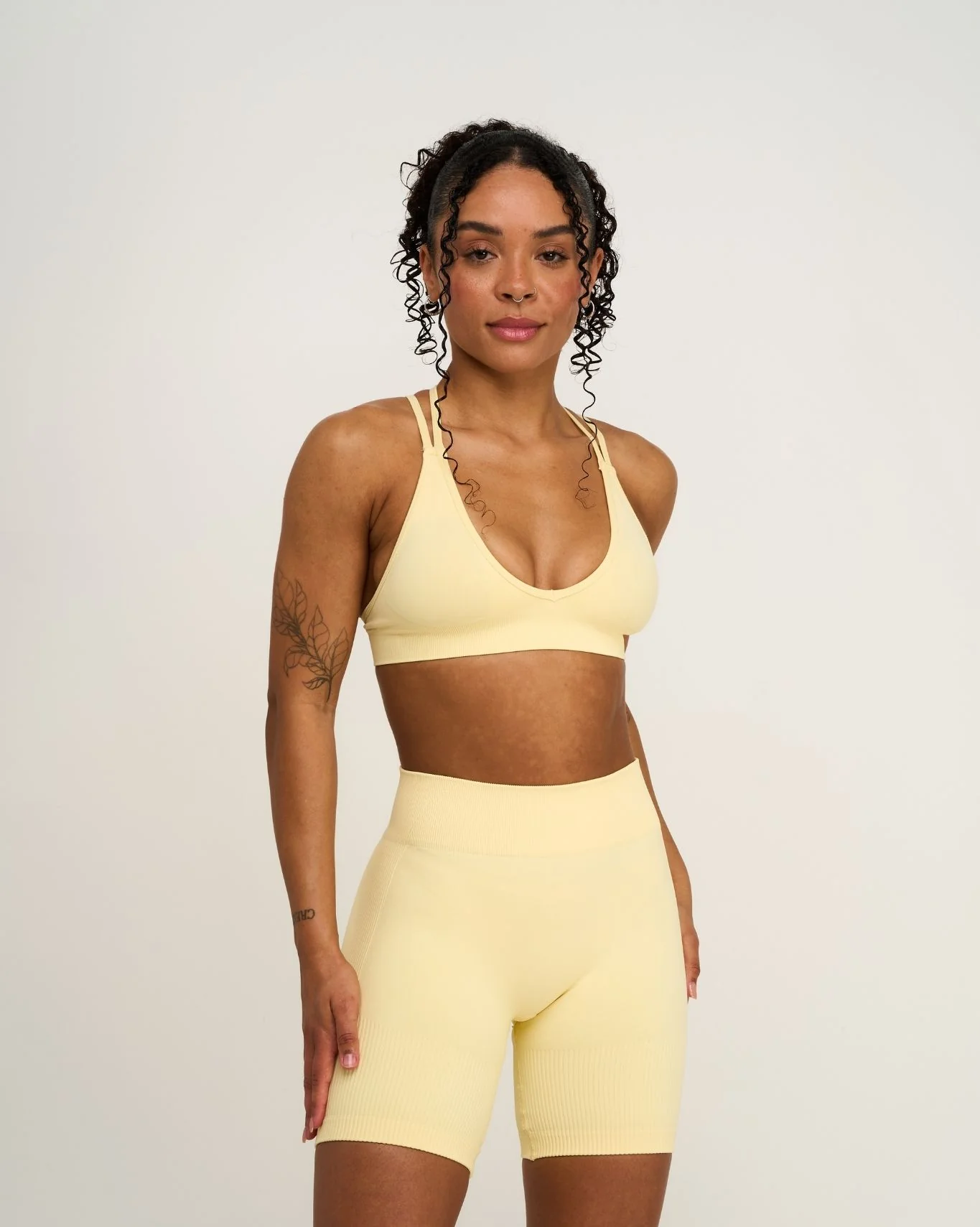 Elevate™ Sculpting Seamless High Apex Bra | Golden Butter