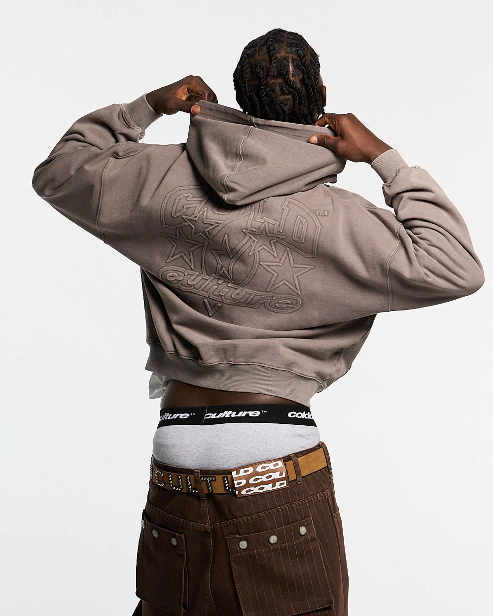 FROM COLD TO THE STARS HOODIE GREY