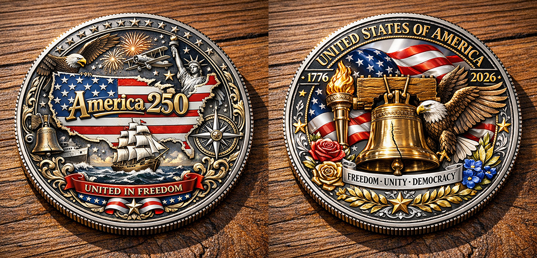⚡️Last Day 49% OFF - The America 250 Commemorative Coin