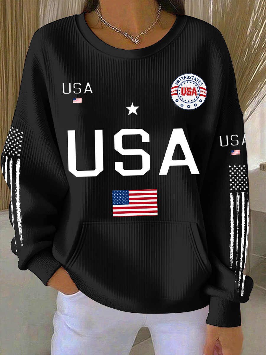 Women's  Flag Sweatshirts