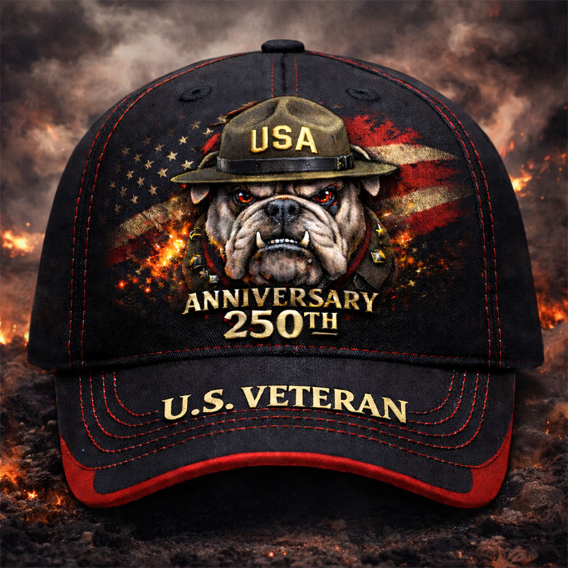 Veteran Marine Corps Cerberus Art Print Casual Hat