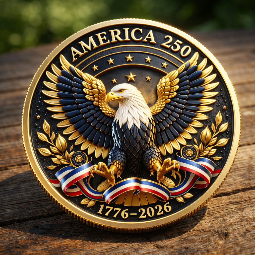 🏆New Year 60% OFF- America 250 Commemorative Coin (1776–2026)