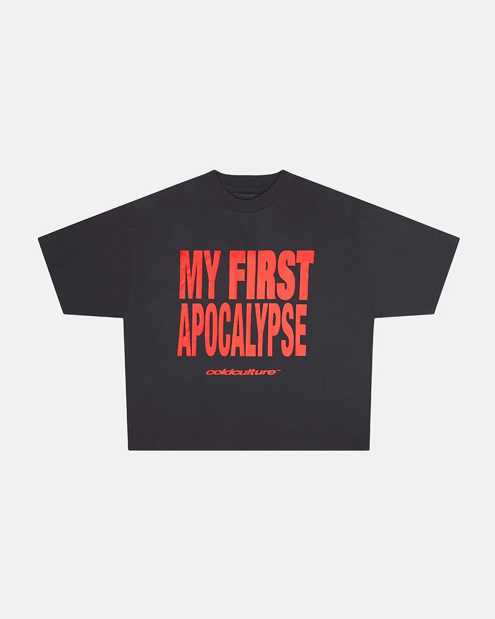 APOCALYPSE TEAM TEE GREY & RED