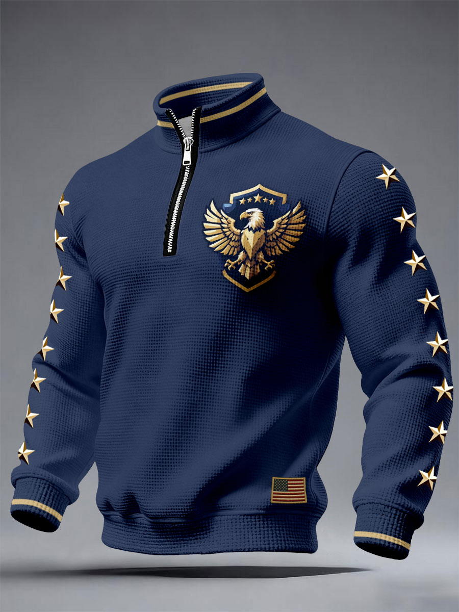 Men's Eagle Waffle Sweatshirts