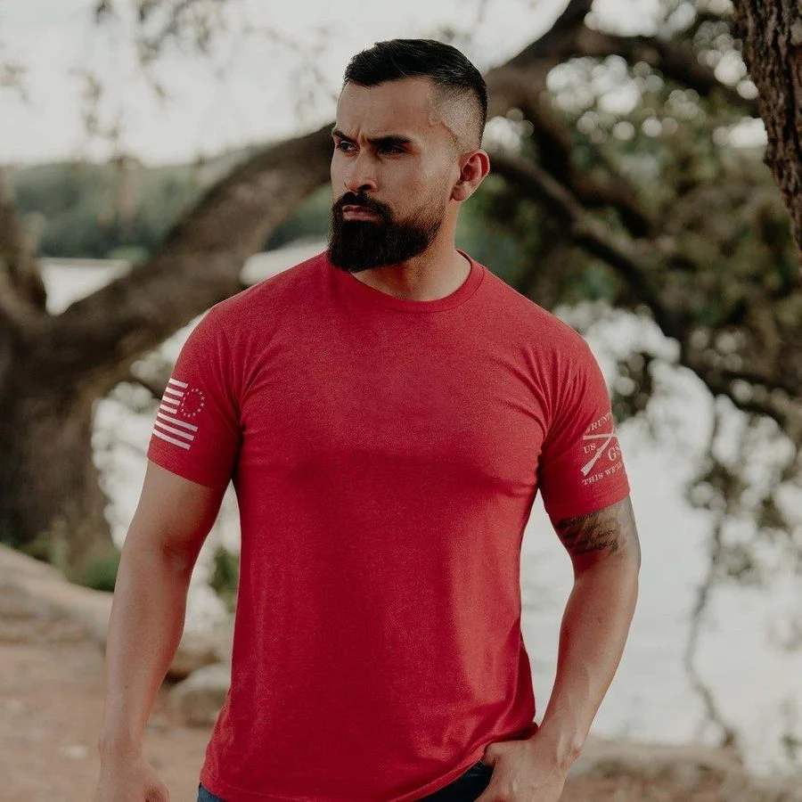 Betsy Ross Basic T-Shirt - Red