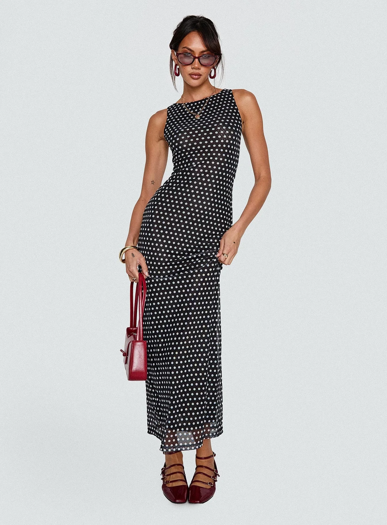 Top Of Mind Maxi Dress Black