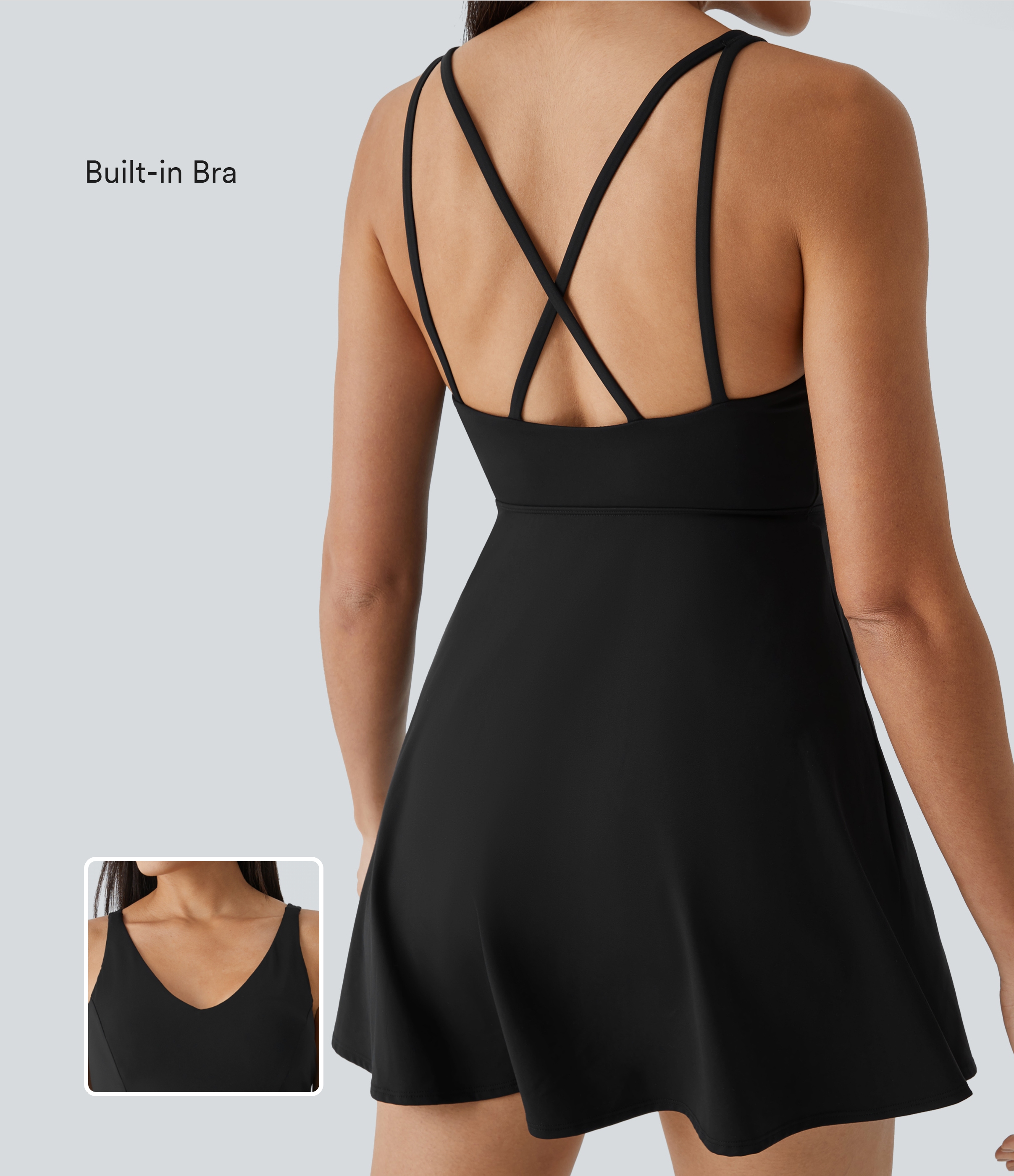 SoftlyZero™ Plush 2-Piece Pocket Dance Active Dress