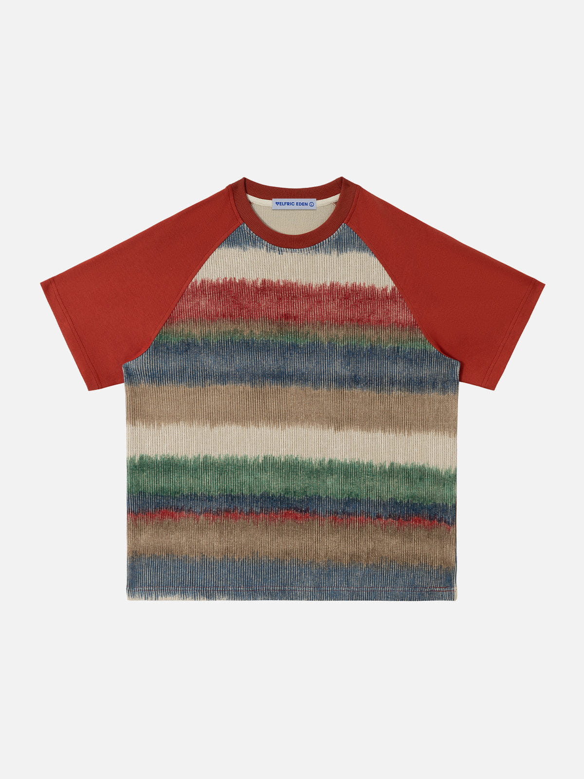 Aelfric Eden Color Block Stripe Raglan Tee