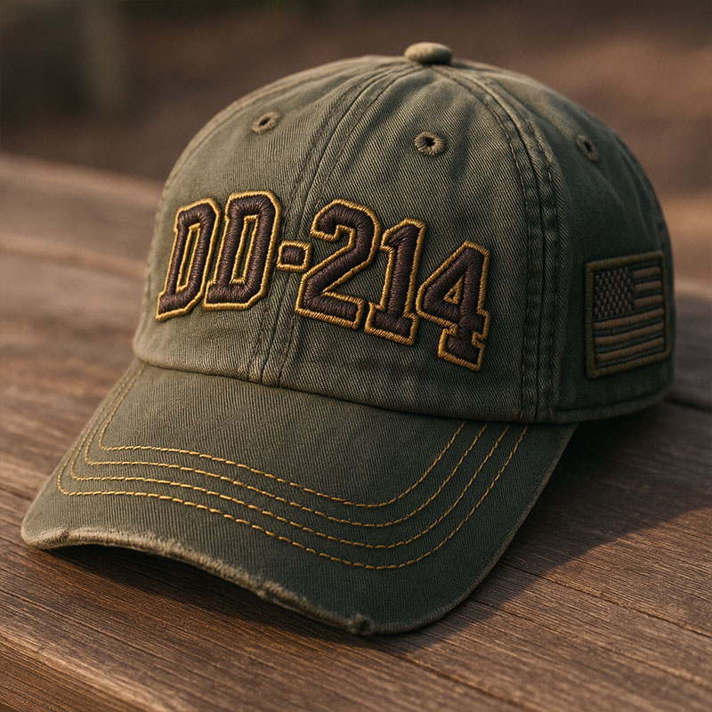 Veterans Printed Casual Hat