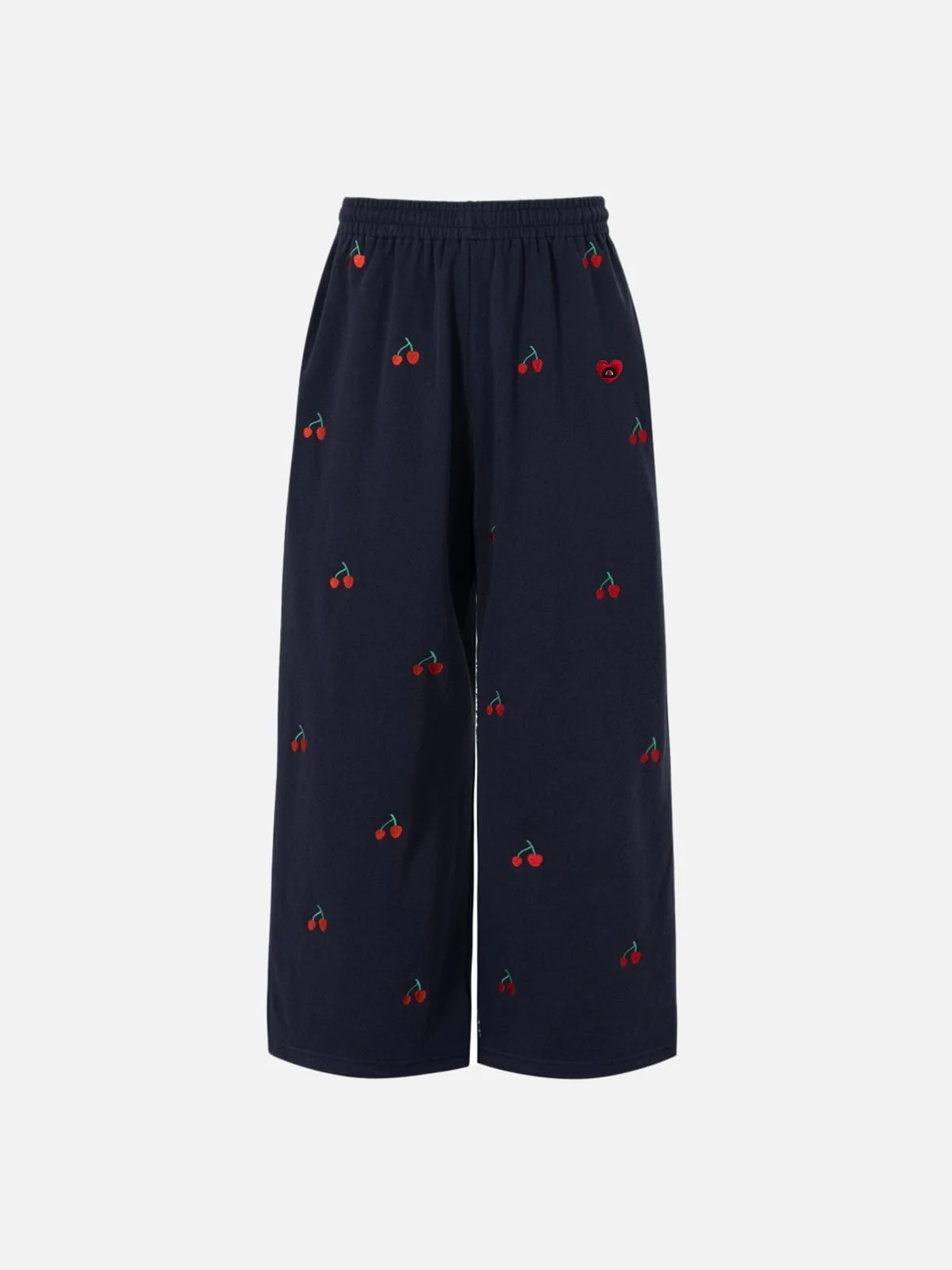 Aelfric Eden Cherry Embroidery Baggy Sweatpants