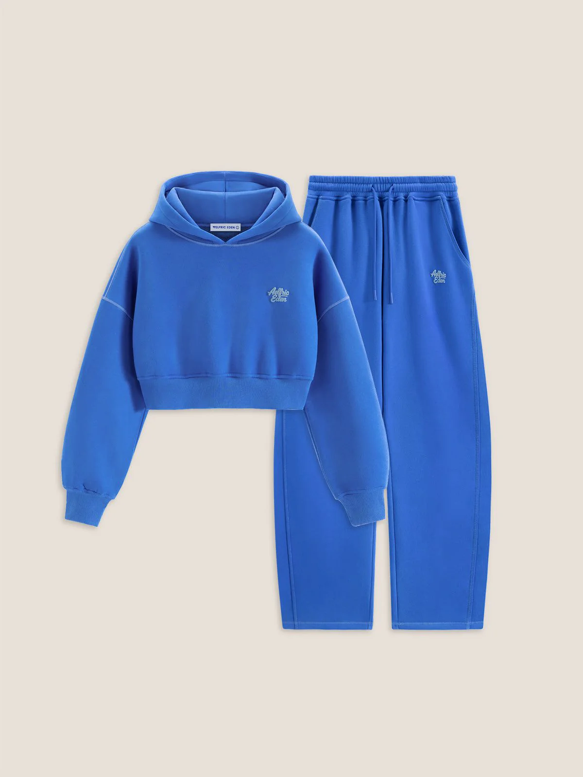 Soufflé Cropped Cloud Hoodie Sets