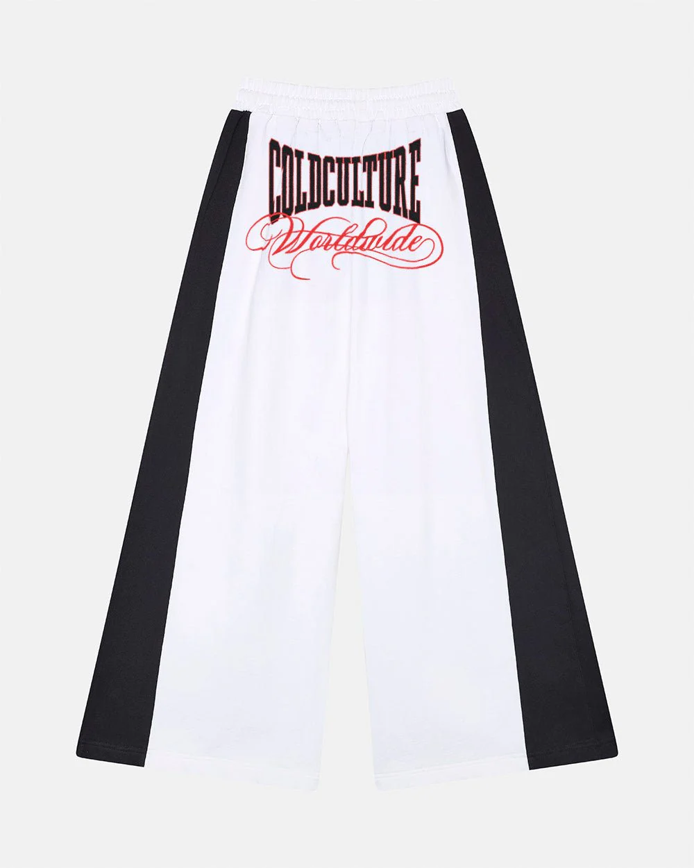 NIA SET SWEATPANTS WHITE & BLACK