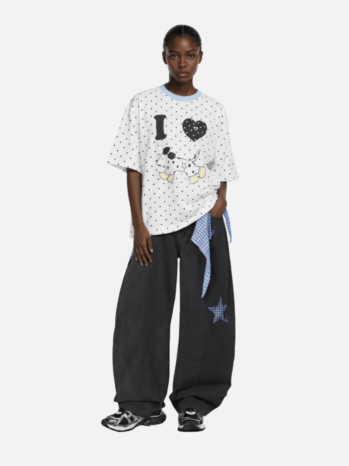 Aelfric Eden Polka Dot Graphic Tee