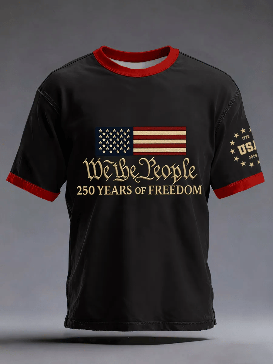 Men's USA 250th Anniversary Print T-shirt