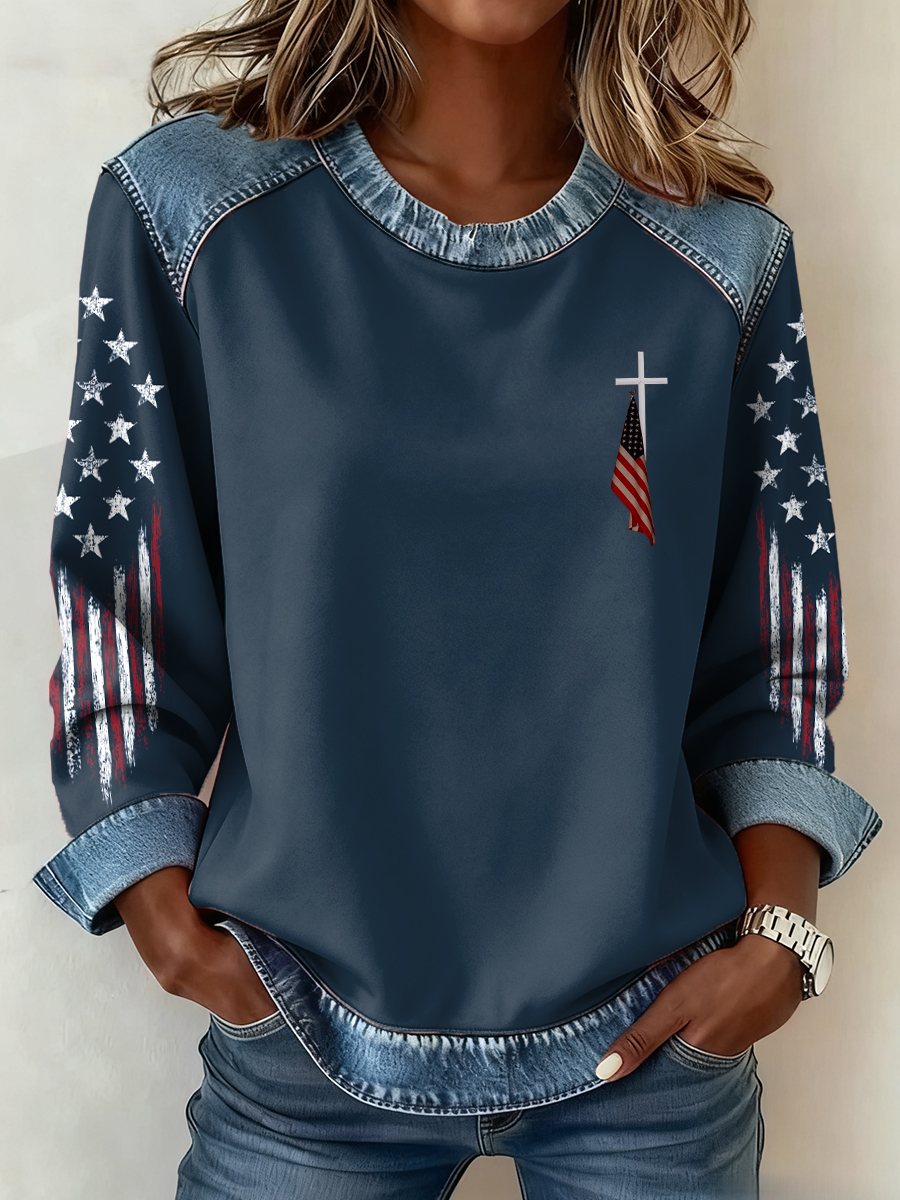 Women's American Faith Sweatshirt